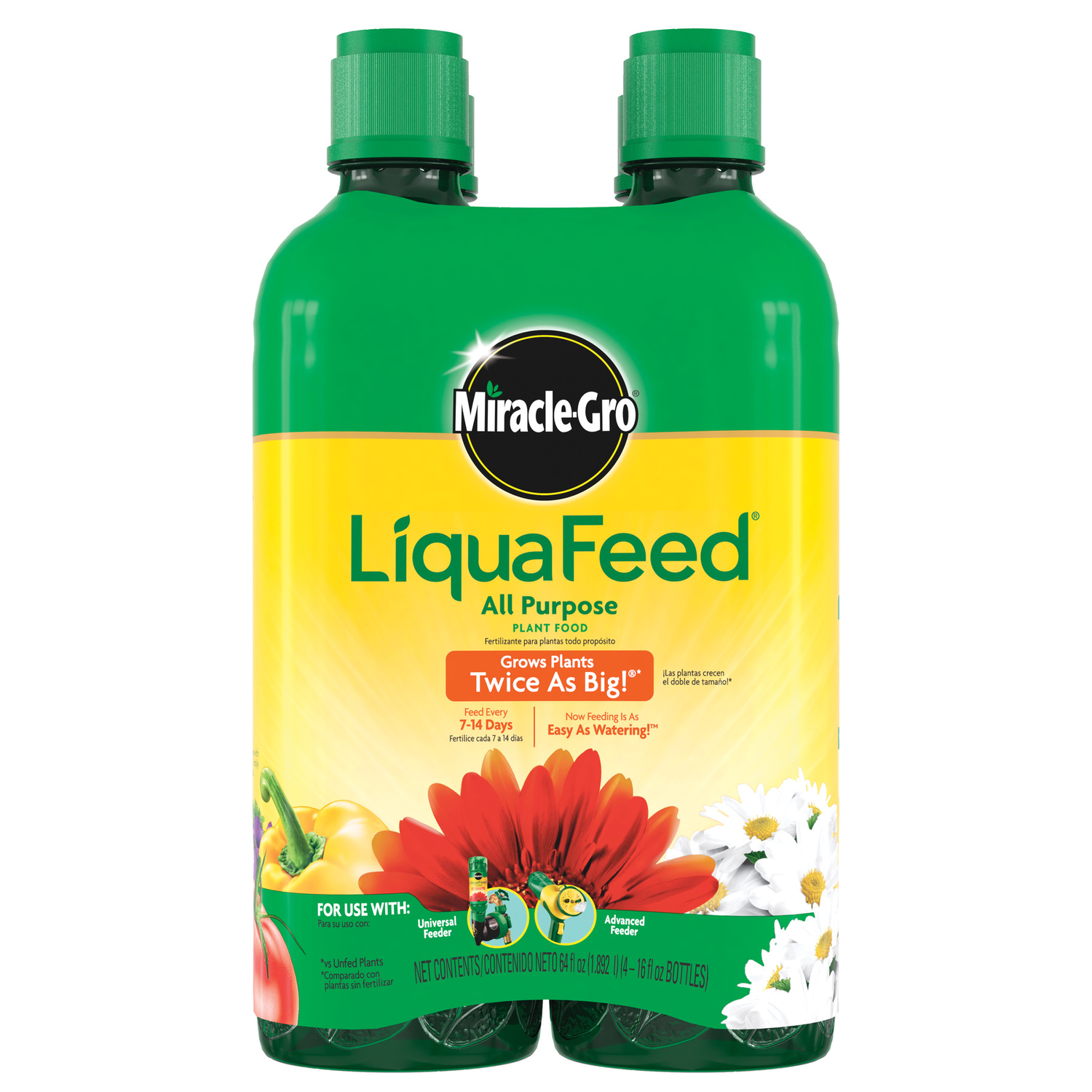 Photo 1 of Miracle-Gro LiquaFeed Liquid All Purpose Plant Food 16 oz