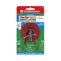 Fluidmaster PerforMAX Toilet Flapper Red Microban
