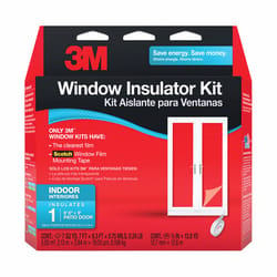 3M Clear Plastic Window Insulation Kit 9 ft. L X 0.75 in.