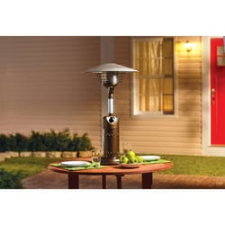 Living Accents 10000 BTU Propane Steel Tabletop Patio Heater 75 sq ft