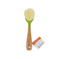 Full Circle 2.56 in. W Medium Bristle 9.25 in. Bamboo Handle Dish Brush