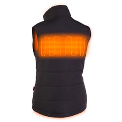 Milwaukee M12 Axis S Sleeveless Women's Full-Zip Heated Vest Black