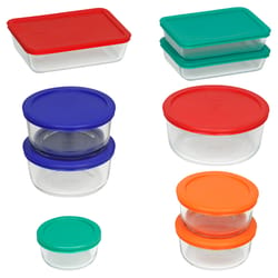 Pyrex Clear Food Storage Container Set 9 pk