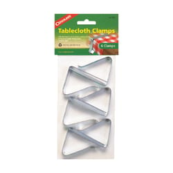 Coghlan's Silver Steel Tablecloth Clamps 6 pk