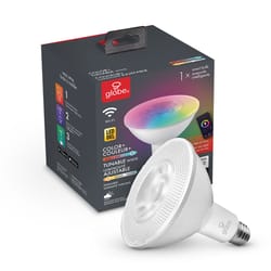 Globe Electric Wi-Fi Smart Home PAR38 E26 (Medium) LED Bulb Tunable White/Color Changing 90 Watt Equ