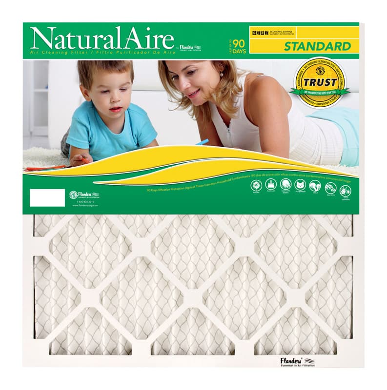 Photo 1 of AAF Flanders 25 in. W x 30 in. H x 1 in. D Pleated 8 MERV Pleated Air Filter