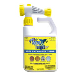 Spray & Forget House and Deck Cleaner 32 oz Liquid