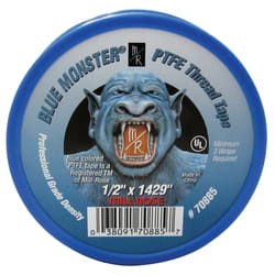 Mill Rose Blue Monster Blue 1/2 in. W X 1429 in. L Thread Seal Tape