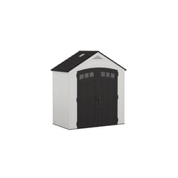 Suncast 7 ft. x 4 ft. Resin Standard Modern Storage Shed with Floor Kit