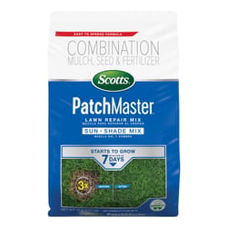 斯科特PatchMaster混合太阳或阴影草地斑点修复种子10磅
