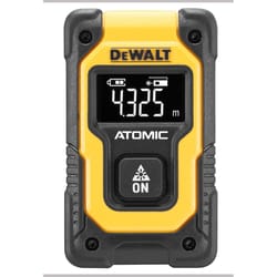 DeWalt Atomic 5.91 in. L X 4.33 in. W Pocket Laser Distance Measurer 55 ft. Black/Yellow 1 pc