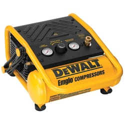 DeWalt 1 gal Horizontal Portable Air Compressor 135 psi 0.3 HP
