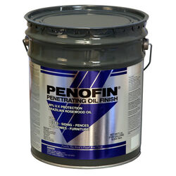 Penofin蓝色半透明西部红雪松油基木材染色5加仑