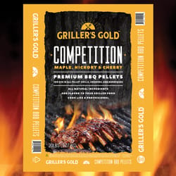 Griller's Gold Competition Blend All Natural Cherry/Hickory/Maple BBQ Wood Pellet 20 lb