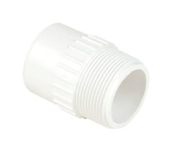 Dura Schedule 40 1/2 in. MIPT X 1 in. D Slip PVC Reducing Male Adapter