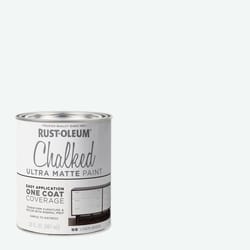 Rust-Oleum Chalked Ultra Matte Linen White Water-Based Acrylic Chalk Paint 30 oz
