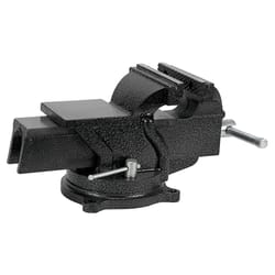 Performance Tool 5 in. Cast Iron Machinist Vise Swivel Base