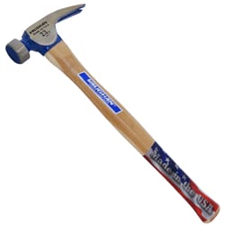 Vaughan 23 oz Milled Face California Framing Hammer 17 in. Hickory Handle