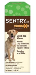 Sentry Worm X DS Dog Liquid Wormer 2 oz