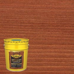 卡伯特澳大利亚木材油透明Jarrah棕色油基澳大利亚木材油5加仑