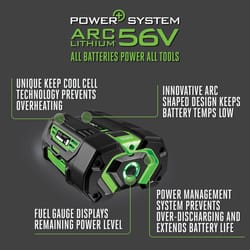 EGO 56 V Power+ BA2800T 5 Ah Lithium-Ion Battery 1 pc