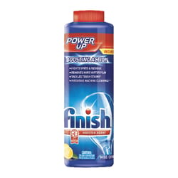 Finish Power Up Lemon Scent Powder Dishwasher Booster 14 oz 1 pk
