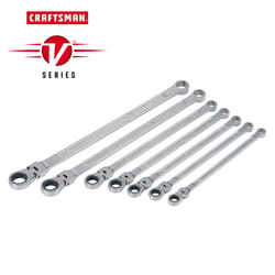 Craftsman V-Series Metric Extra Long Flex Head Box Wrench Set 7 pc