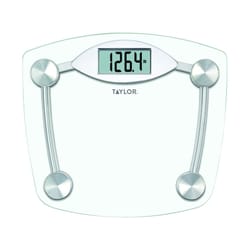 Taylor 400 lb Digital Bathroom Scale Clear