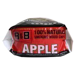 B&B Charcoal All Natural Apple Wood Smoking Chips 180 cu in