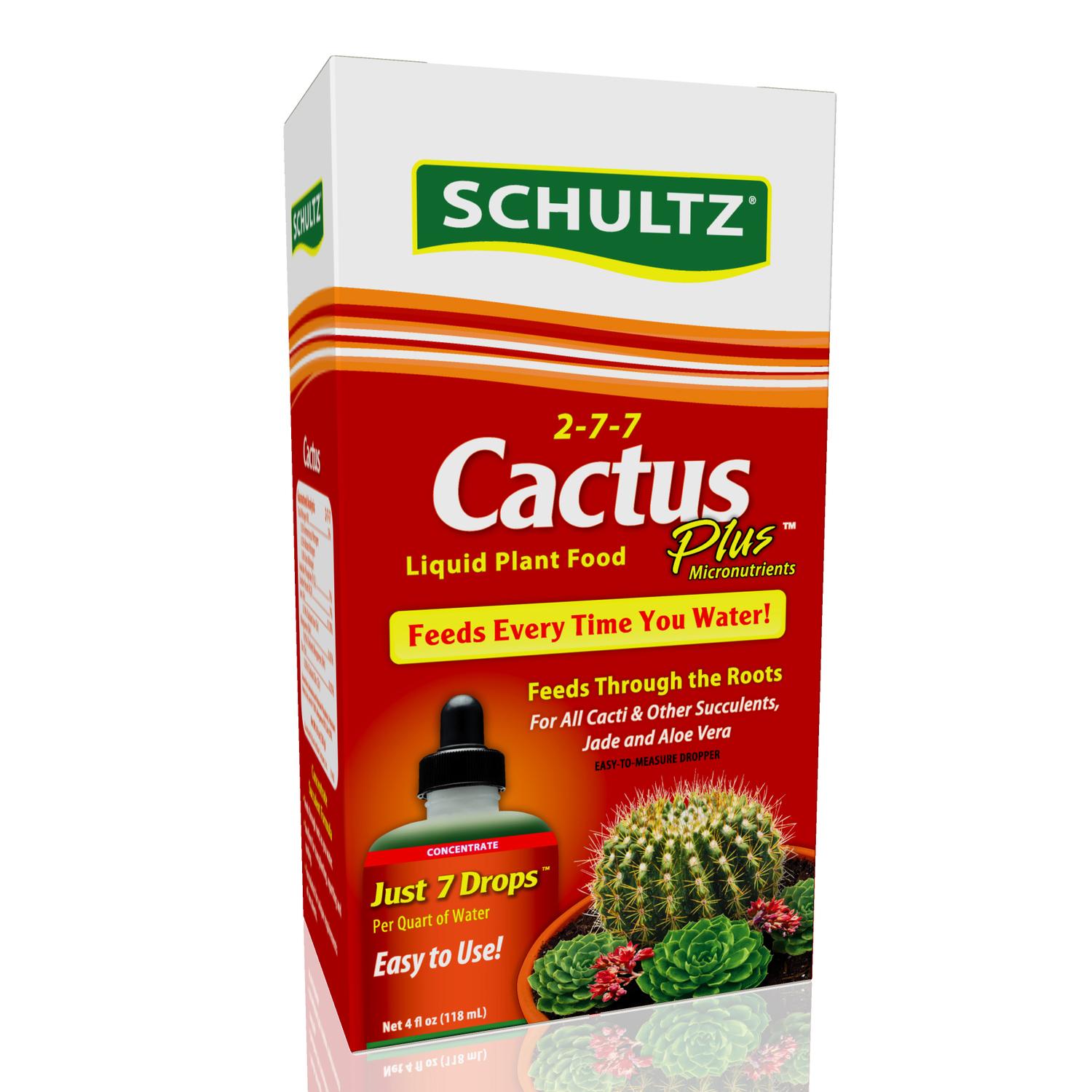 Photo 1 of (2PACK) Schultz Cactus Plus Liquid Plant Food 4 oz