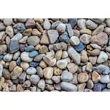 Locally Sourced Assorted River Rock River Pebbles 0.5 cu ft