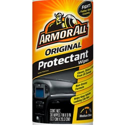 Armor All Original Plastic/Rubber/Vinyl Protectant Wipes 30 wipes