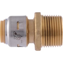 SharkBite 1/2 in. Push X 3/4 in. D MPT Brass Connector