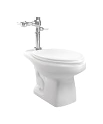 Cato Commerical Flux ADA Compliant 1.3 gal White Elongated Toilet Bowl