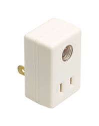 Amertac White Photoelectric Plug In Light Control 1 pk