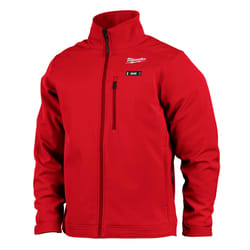 Milwaukee M12 Toughshell M Long Sleeve Men's Full-Zip Cordless Heated Jacket Red