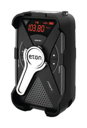 Eton Black FM Transmitter Digital Battery Operated
