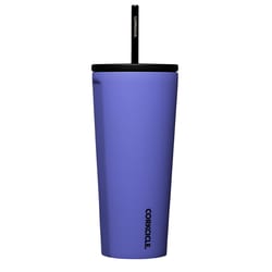 Corkcicle Cold Cup 24 oz Pacific Blue BPA Free Insulated Straw Tumbler