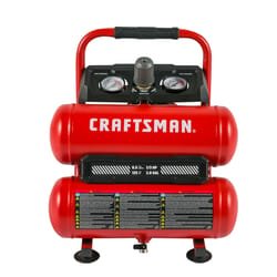 Craftsman 2 gal Twin Stack Portable Air Compressor 125 psi 0.3 HP