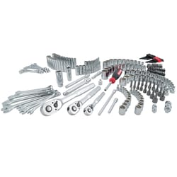 Craftsman VersaStack 1/4, 3/8 and 1/2 in. drive S Metric and SAE 6 Point Mechanic&#39;s Tool Set 216 pc