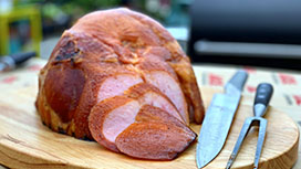 Ham On A Traeger