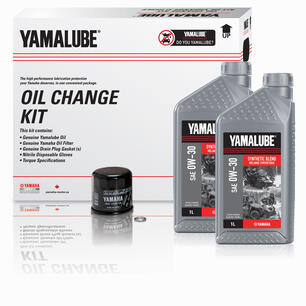 Thumbnail of the Yamalube® 0W-30 Synthetic Blend Oil Change Kit - SM (3 L)