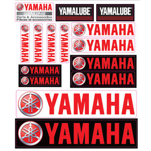 Thumbnail of the Feuille d'autocollants Yamaha