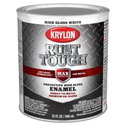 KRYLON Rust Tough Oil Enamel Cabinet & Door & Trim Paint 32OZ 126189 1