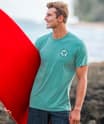 Kako Tri Mano - Seagreen Short Sleeve Pima T-Shirt