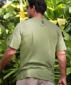 B. Kliban Hiking Cat - Hemp Dyed Short Sleeve Crewneck T-Shirt