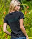 Kainanu - Black Short Sleeve Crewneck T-Shirt