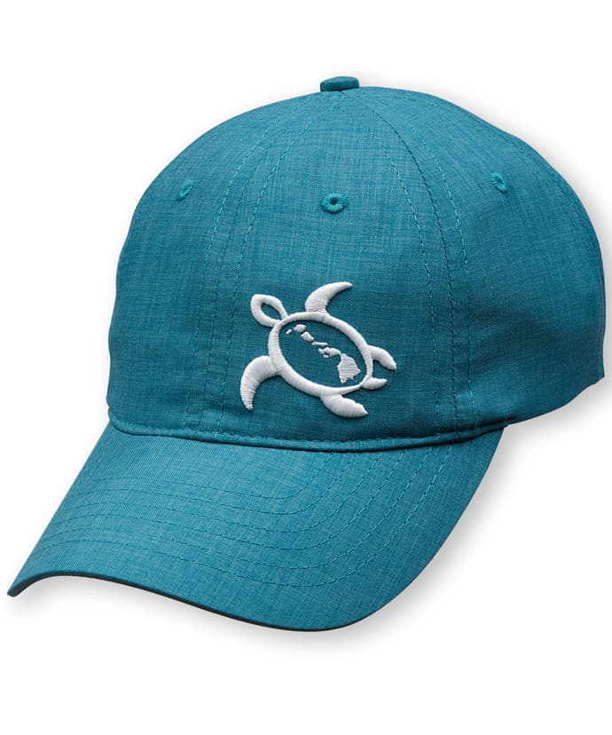 Paradise Honu - Teal Polyester Hat