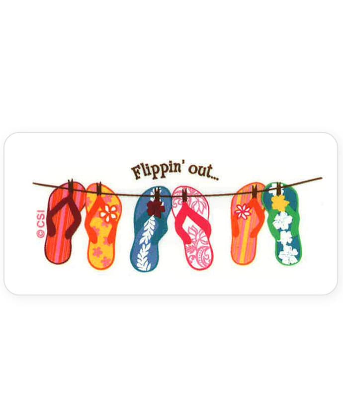 Flippin Out - Sticker