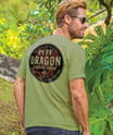 Puff Dragon - Hemp Dyed Short Sleeve Crewneck T-Shirt